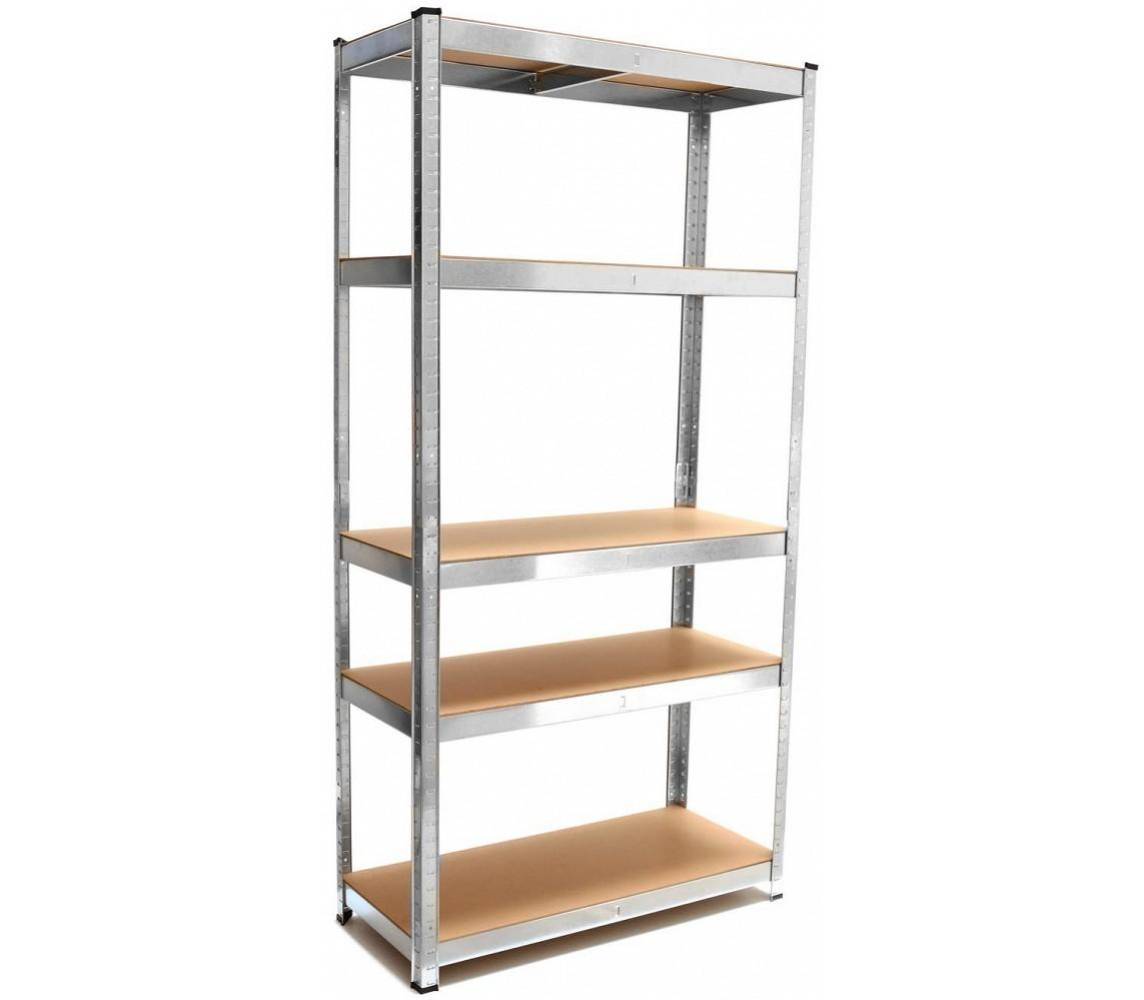 Laoriiul 1800x900mm. metall. sügavus 400mm. 5-riiuliga. 175kg/riiul Geko