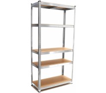 Laoriiul 1800x900mm. metall. sügavus 400mm. 5-riiuliga. 175kg/riiul Geko