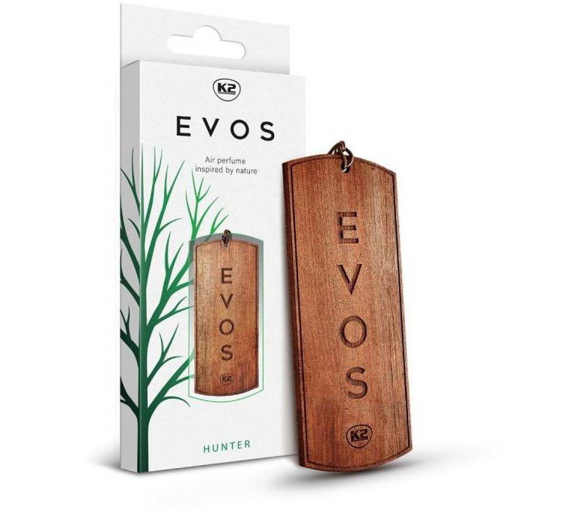 K2 EVOS HUNTER деревянный ароматизатор 115×50 мм