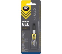 K2 Bondix Gel — быстросхватывающийся гель‑клей цианакрилатный, 3 г