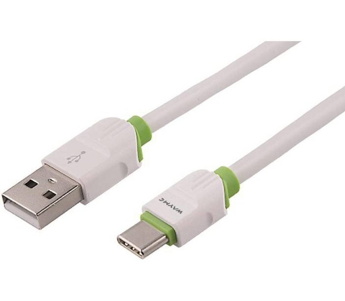 Laadimisjuhe silikoon USB - USB-c 100cm Wayme