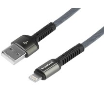 Laadimisjuhe põimitud USB - lightning/apple 200cm Wayme