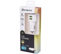 Laadimiskomplekt 12/24v laadija/USB-c laadimisjuhe USB 2x3.4a Wayme