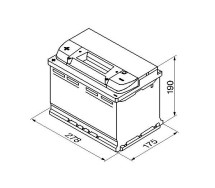 Bosch S4 009 74Ah 680A 278x175x190 +-