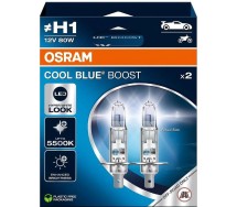 12v h1 pirn 80w p14.5s 5500k cool blue boost 2tk Osram