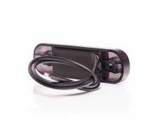 Küljetuli LED 12/24v kollane tumeda klaasiga 3-LED 84x25x11mm