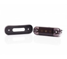 Küljetuli LED 12/24v valge tumeda klaasiga 3-LED 84x25x11mm