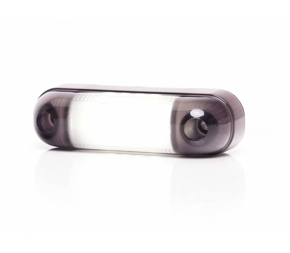 Küljetuli LED 12/24v valge tumeda klaasiga12-LED 84x25x11mm