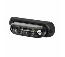 Ld377 "graphite" küljetuli LED valge tumeda klaasiga 12/24v 103x30x36mm