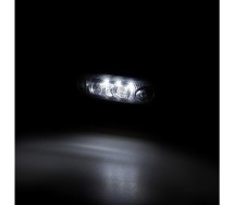 Ld377 "graphite" küljetuli LED valge tumeda klaasiga 12/24v 103x30x36mm