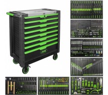 468-os. tööriistakäru tööriistadega "expert". inox. xxl. perfo JBM*