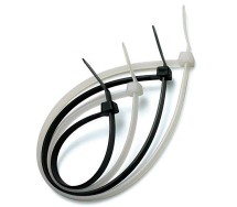 Juhtmevits 4.5 x 200mm must 100tk m+