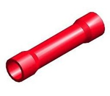 Juhtmeotsik jätkutoru punane 0.5-1.5mm² 100tk m+