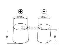 Bosch EFB S4 E10 75Ah 730A 315x175x175-+