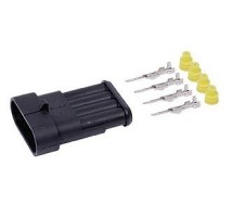 Pistik superseal 4-pin kott 1tk m+