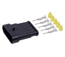 Pistik superseal 5-pin blister 1tk m+