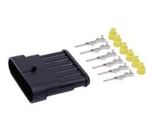 Pistik superseal 6-pin blister 1tk m+