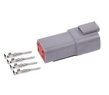 Pistik deutsch dt 4-pin blister 1tk m+