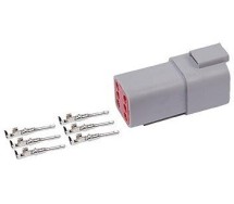 Pistik deutsch dt 6-pin blister 1tk m+