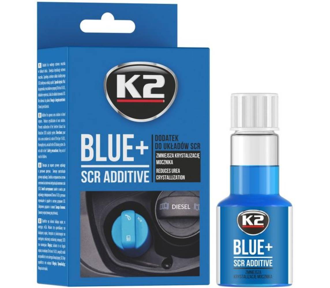 K2 blue+ adblue kristalliseerumisvastane lisand 50ml 20L-le
