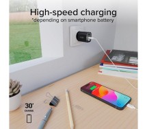 Laadija USB-c pd 30w + USB-a 18w sbs