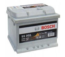 Bosch S5 001 52Ah 520A 207x175x175 -+