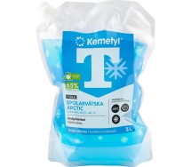Kemetyl T‑Blå Arctic −25 °C, зимняя жидкость стеклоомывателя, 3 л (мягкая упаковка)