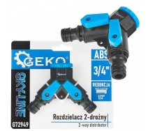 Voolikuühendus kollektor kahene kraaniga "Sky-Line" seeria Geko