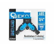 Voolikuühendus kollektor kahene kraaniga "Sky-Line" seeria Geko