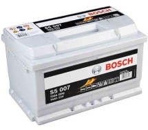 Bosch S5 007 74Ah 750A 278x175x175 -+
