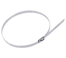 Juhtmevits. roostevabad kaablisidemed kuulsulguriga 4.6x300mm. 25tk Carmotion