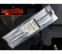 Juhtmevits. roostevabad kaablisidemed kuulsulguriga 4.6x300mm. 25tk Carmotion