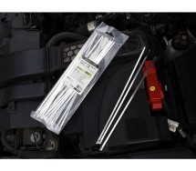 Juhtmevits. roostevabad kaablisidemed kuulsulguriga 4.6x300mm. 25tk Carmotion