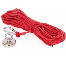 Neodüüm otsingumagnet max 85kg+20m köis+kindad Geko