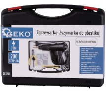 Plastikeevituskomplekt kohvris 70w Geko