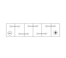 Bosch AGM S5 A15 105Ah 950A 393x175x190
