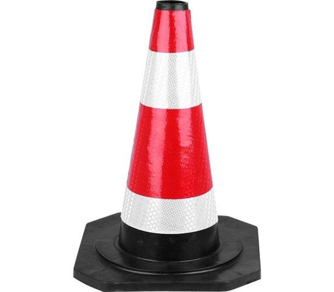 Märgukoonus punane/valge 45cm Carmotion