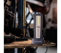 Töölamp (kandelamp) uniform optilight dokk 50-500lm Scangrip