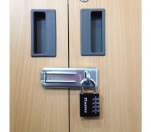 Кодовый навесной замок Master Lock 7640EURDBLK, 40 мм, чёрный