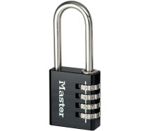 Кодовый навесной замок Master Lock 7640EURDBLKLH, 40 мм, чёрный, длинная дужка
