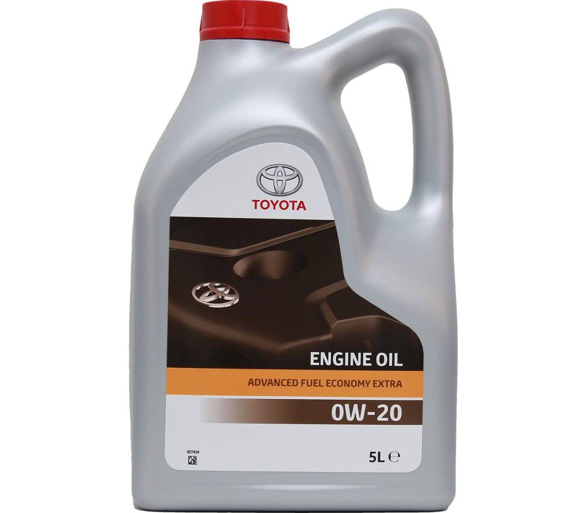 5L mootoriõli 0W20 AFE Toyota originaal