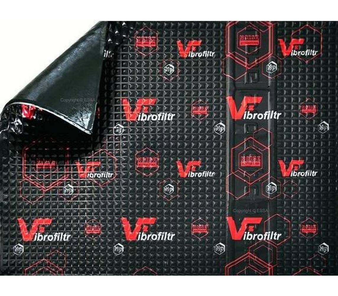 Noise protection alu kattega müramatt/pigimatt 4.0mm 500x700mm Vibrofiltr