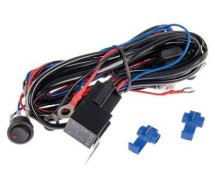 Комплект проводки для 2-х ламп 12V реле+переключатель