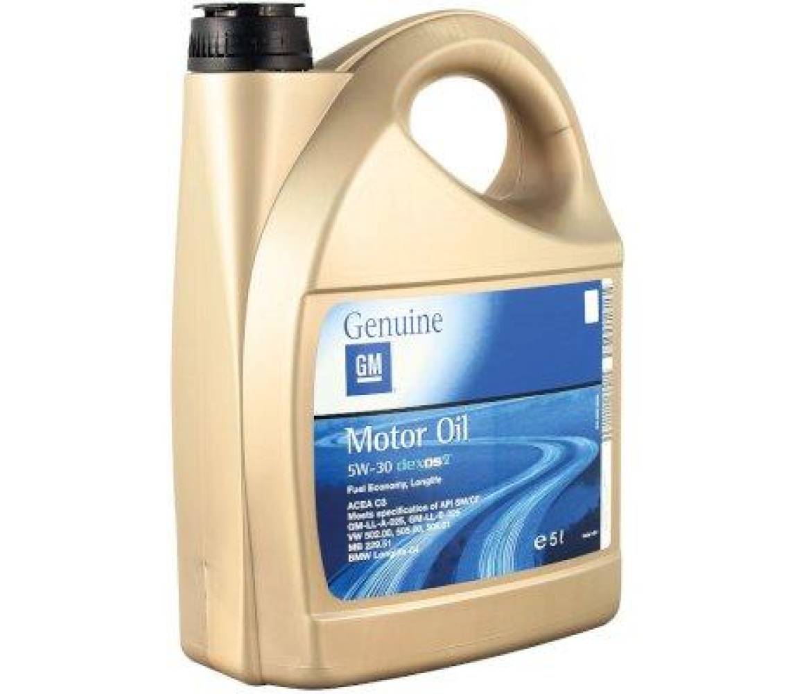 5L GM Dexos II Longlife 5W30 синтетика
