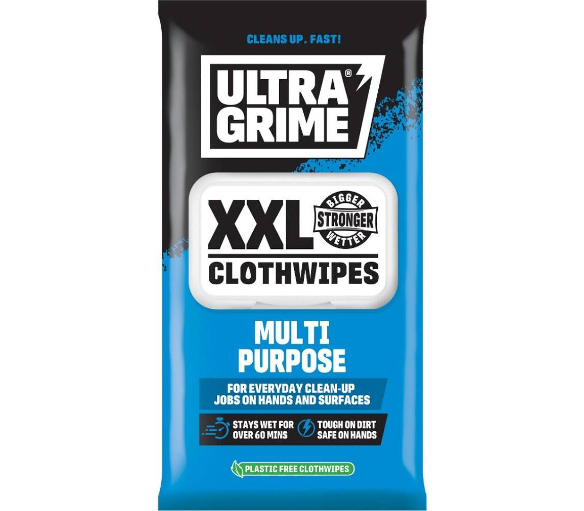 UltraGrime XXL Multi-Purpose универсальные салфетки, 40 шт.