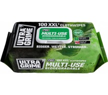 UltraGrime Pro Multi-Use Bio универсальные салфетки, био, 100 шт.