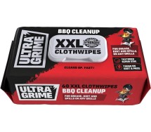 UltraGrime XXL BBQ абразивные салфетки для гриля, 60 шт.