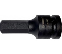 3/4" pikk löökotsik kuuskant 19mm. 80mm cr-mo Triumf