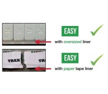 Liimitav tasakaal 4.0mm. karp 50x60g (4x5g+4x10g) fe. must pulberv. lohmann/trax