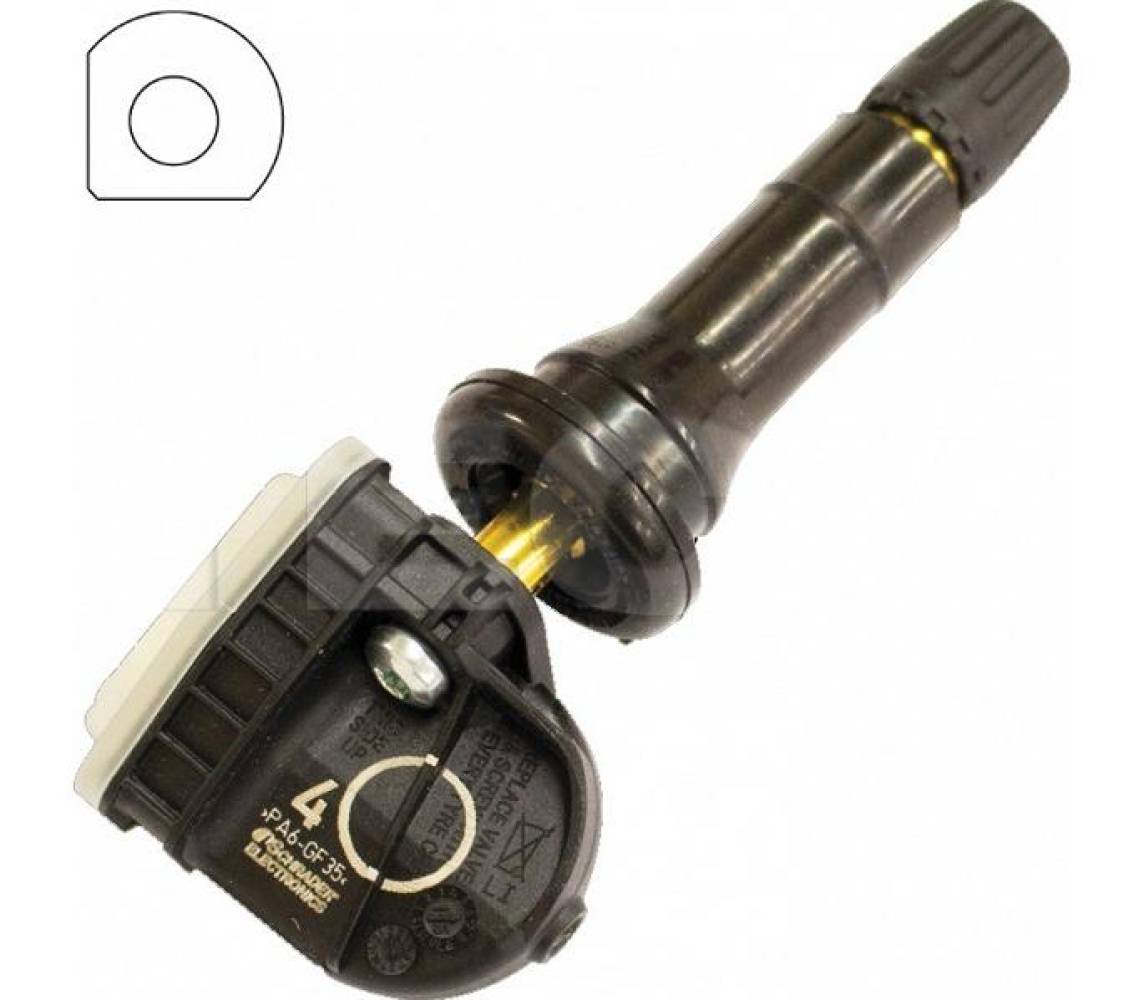 Tpms andur 3071 schrader kummiventiiliga 434 mhz (ope:13506028/13594222)